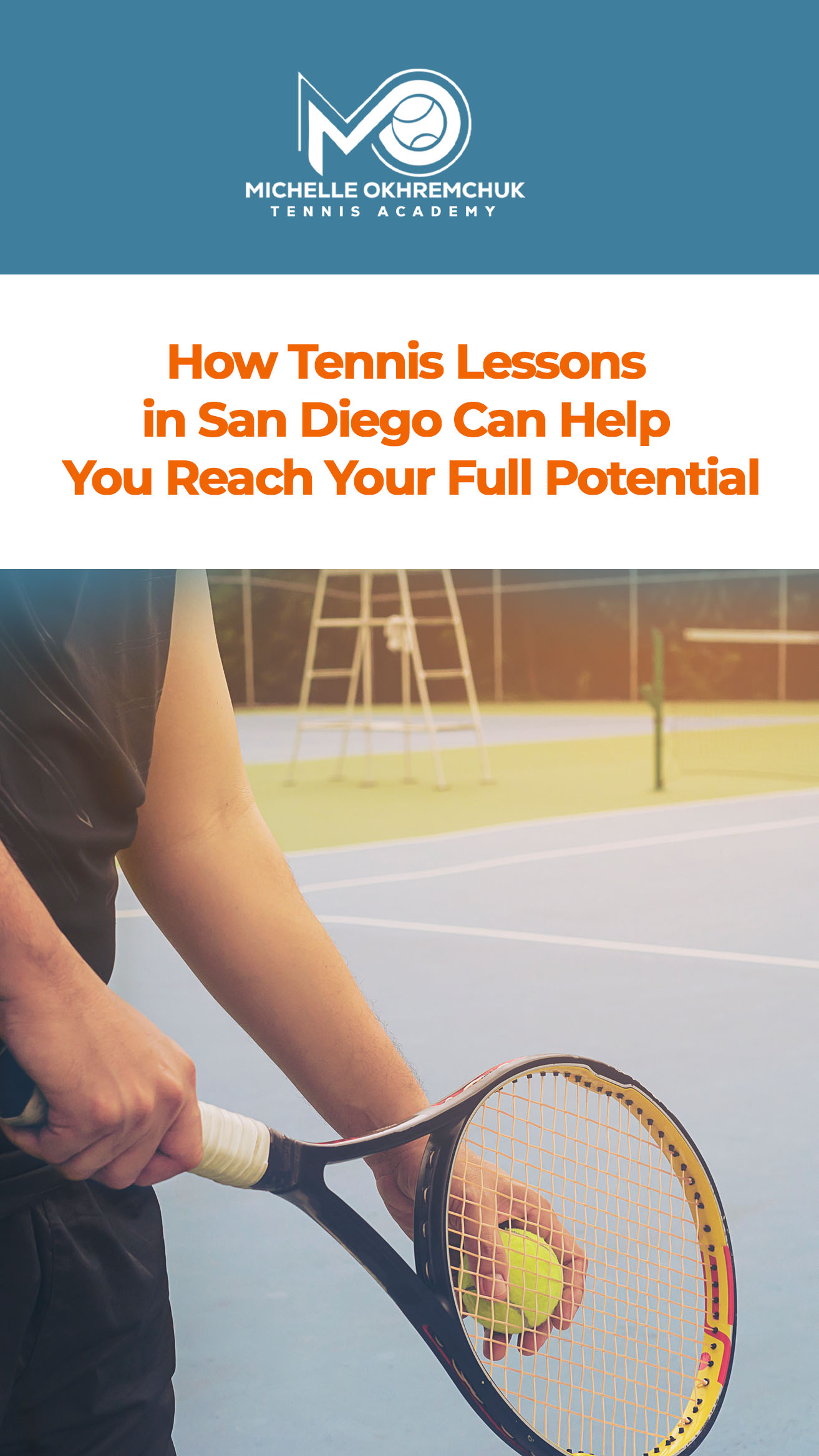 How Tennis Lessons in San Diego Can Help You Reach Your Full Potential  - Mo Tennis Training Academy