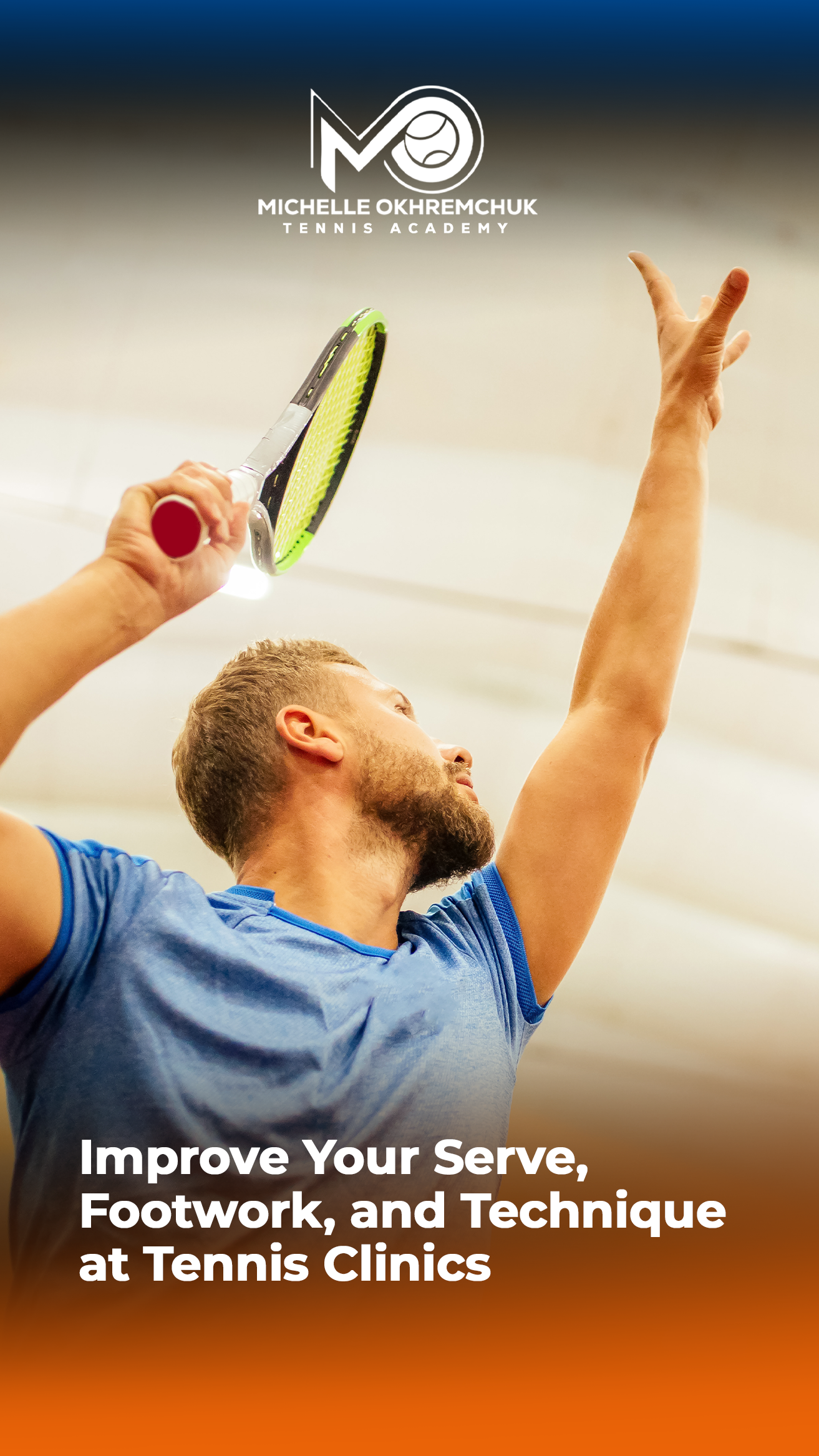 Improve Your Serve, Footwork, and Technique at Tennis Clinics - Mo Tennis Training Academy
