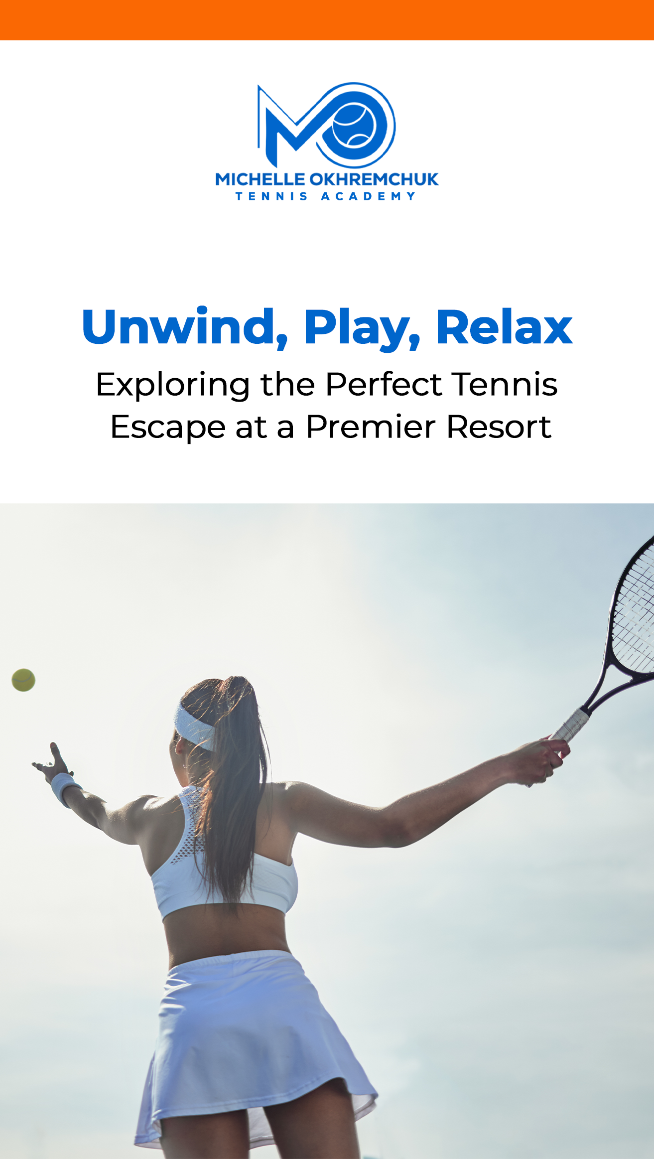 Unwind, Play, Relax: Exploring the Perfect Tennis Escape at a Premier Resort - Mo Tennis Training Academy